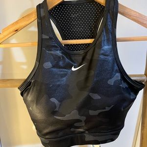 Nike camo sports bra